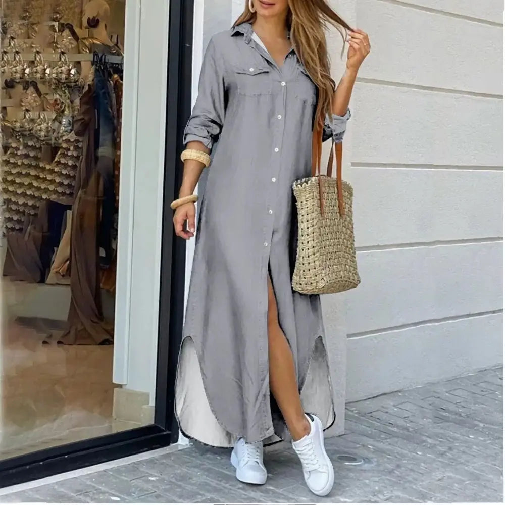 Mc | Casual long shirt dress