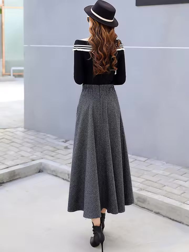 Solene | Warm long skirt