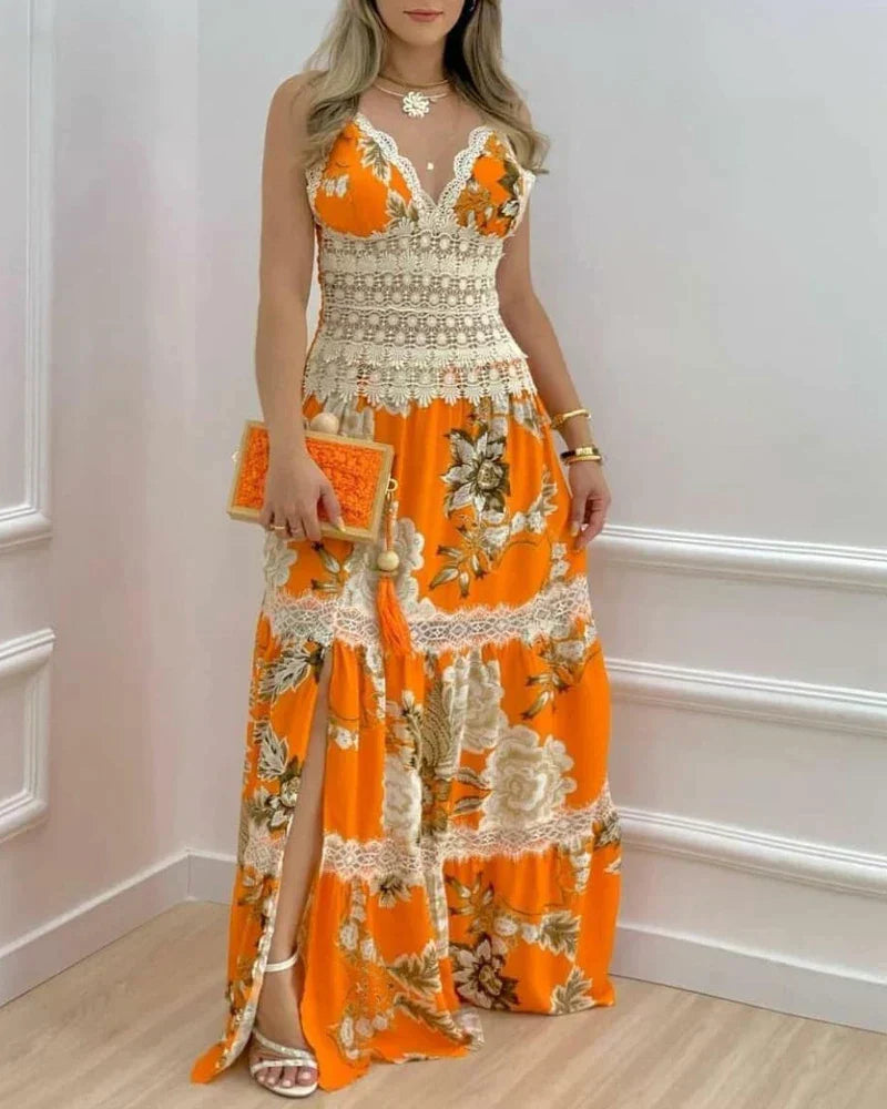 Mc | Maxi elegant lace dress