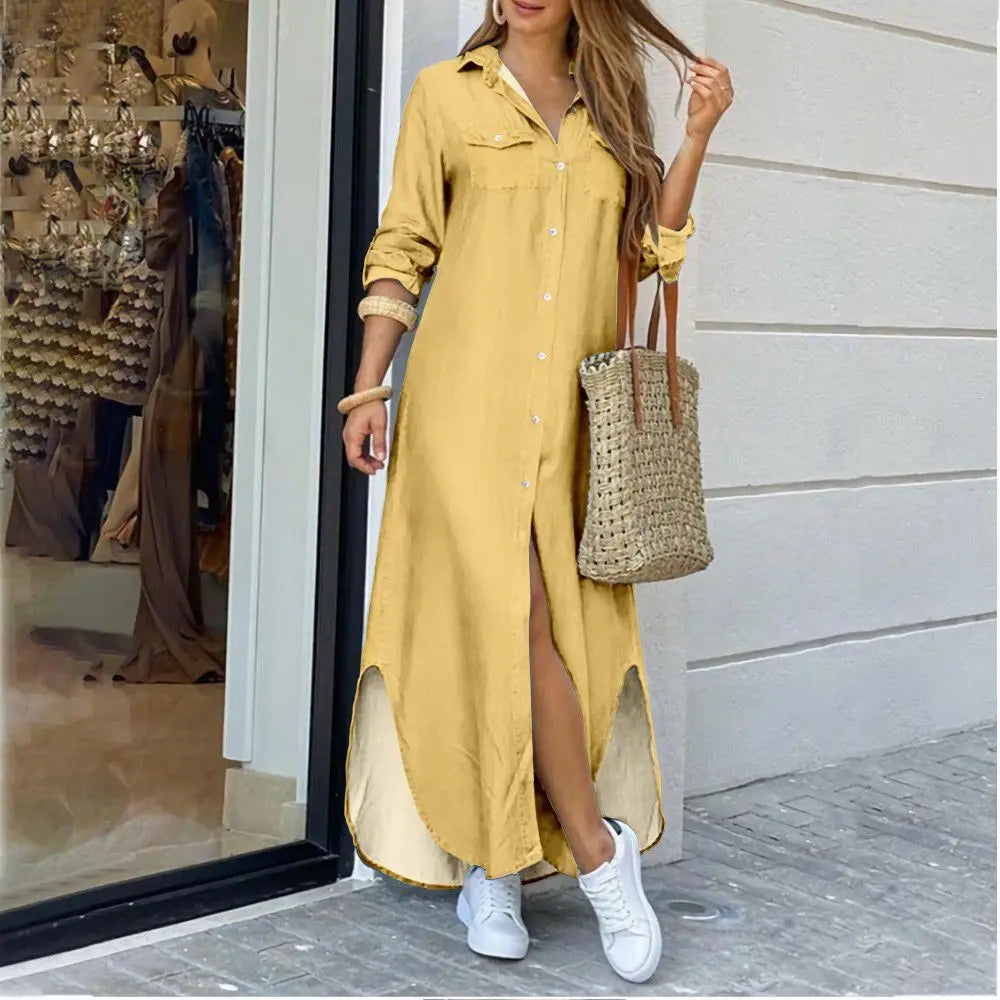 Mc | Casual long shirt dress