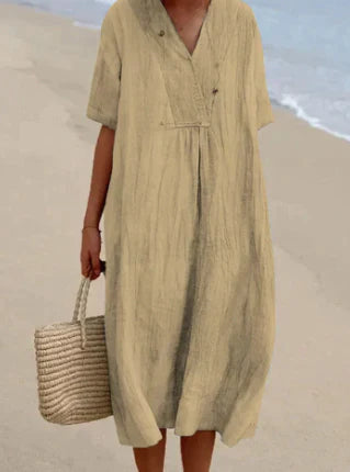 LD | Elegant linen dress for all summer occasions
