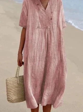 LD | Elegant linen dress for all summer occasions