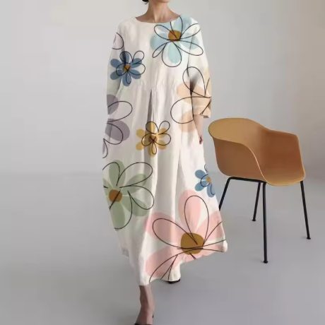 LP | Printed maxi dress