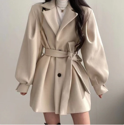 Bryce | Elegant Women's Coat with Chic and Comfortable Belt