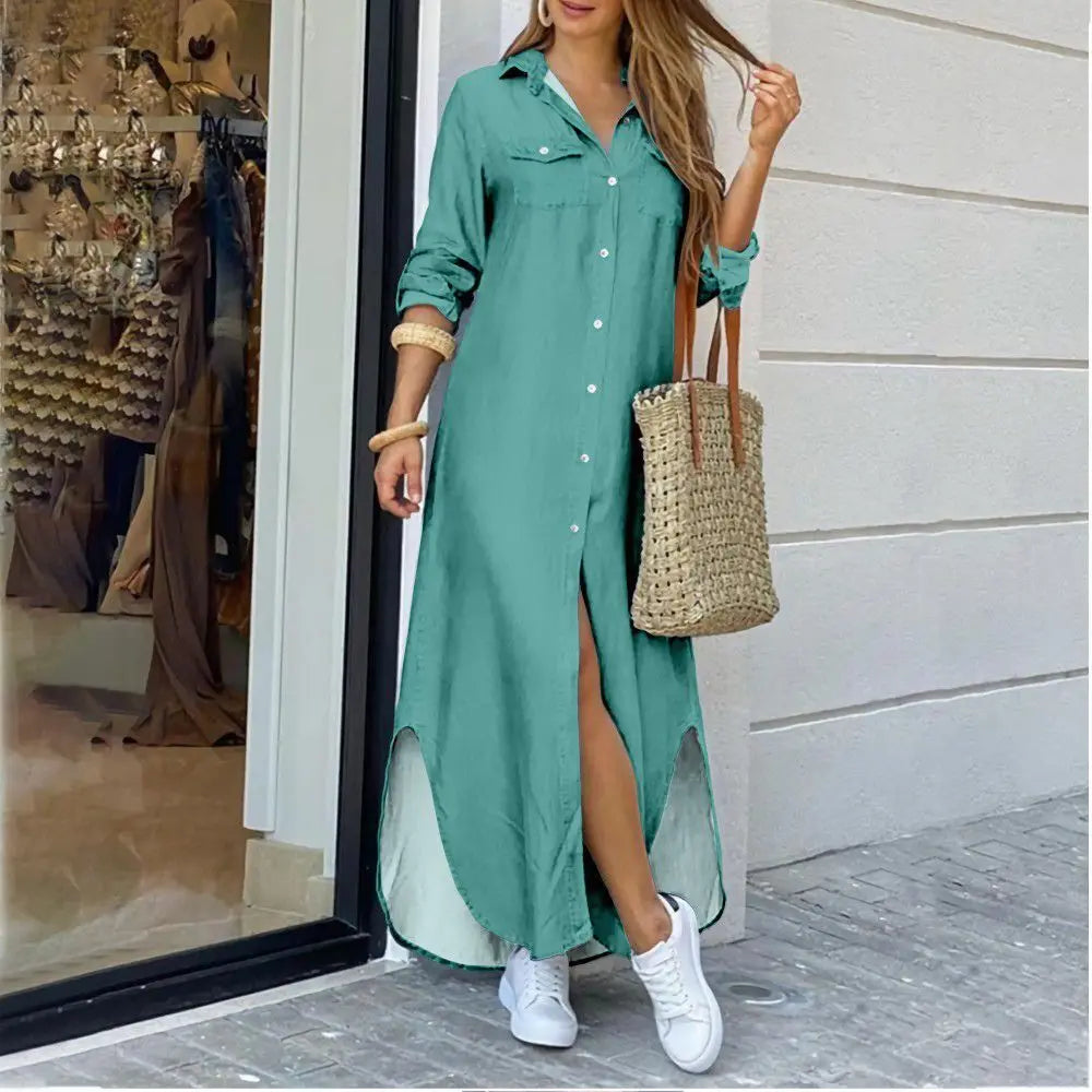 Mc | Casual long shirt dress