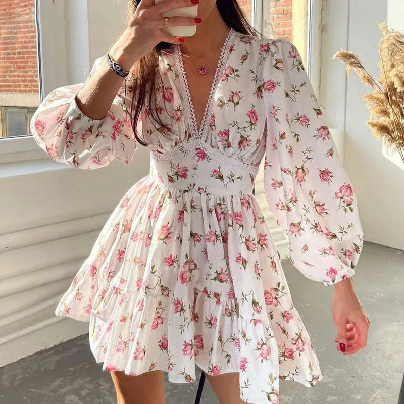 LP | Flower Mini Dress