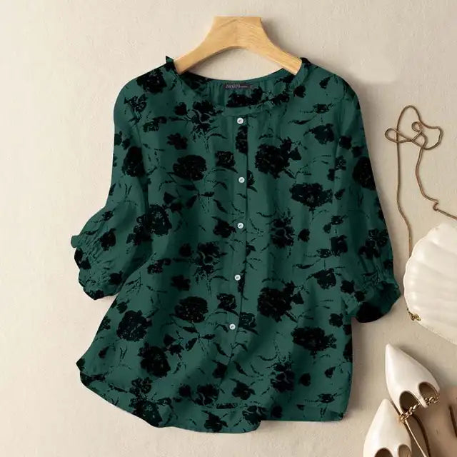 LP | tailored-and-airy blouse