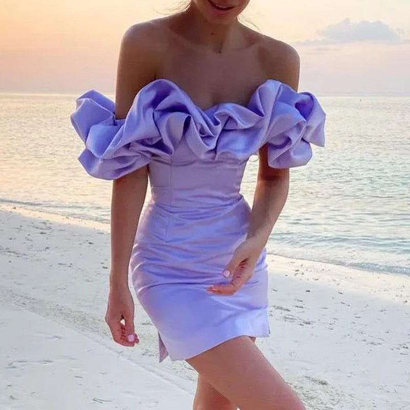 Low-cut dress