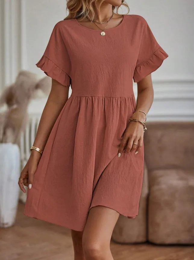 LP | Elegant A-line midi dress