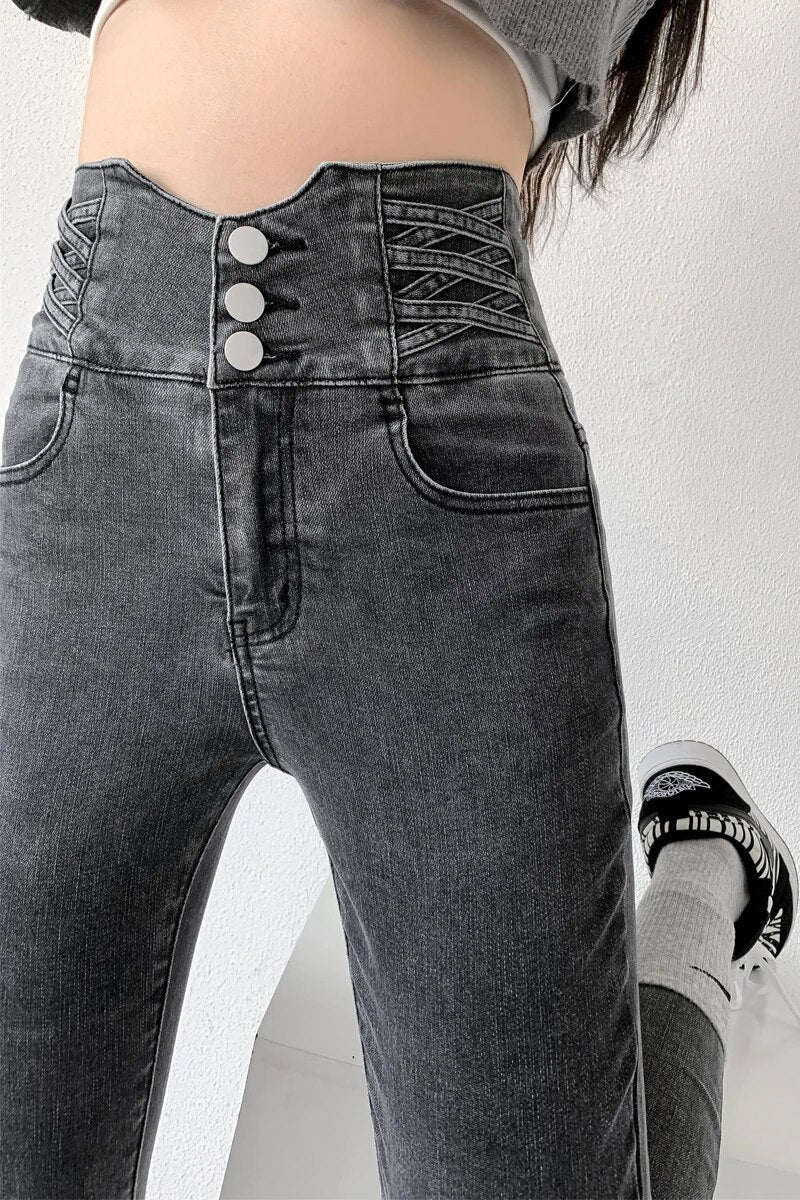 Vintage women's pencil jeans Zocker