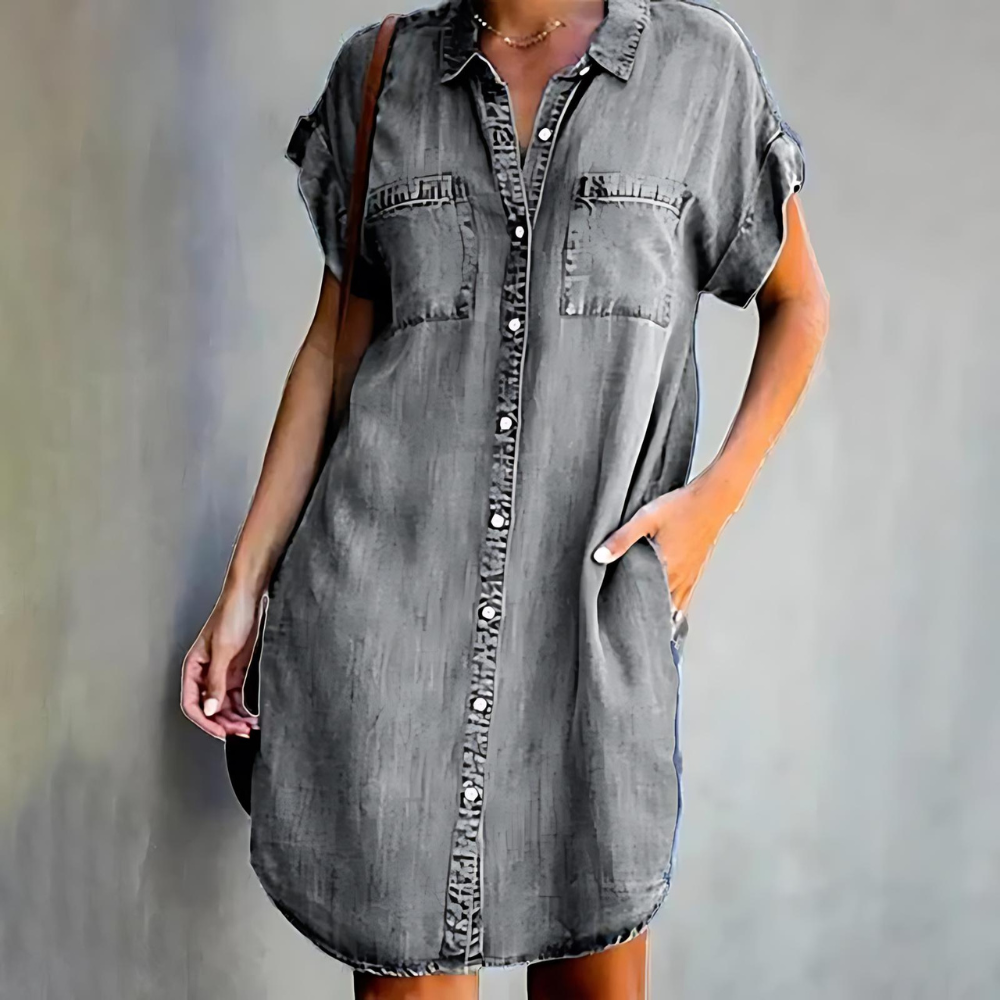 Manon | Elegante vestido vaquero