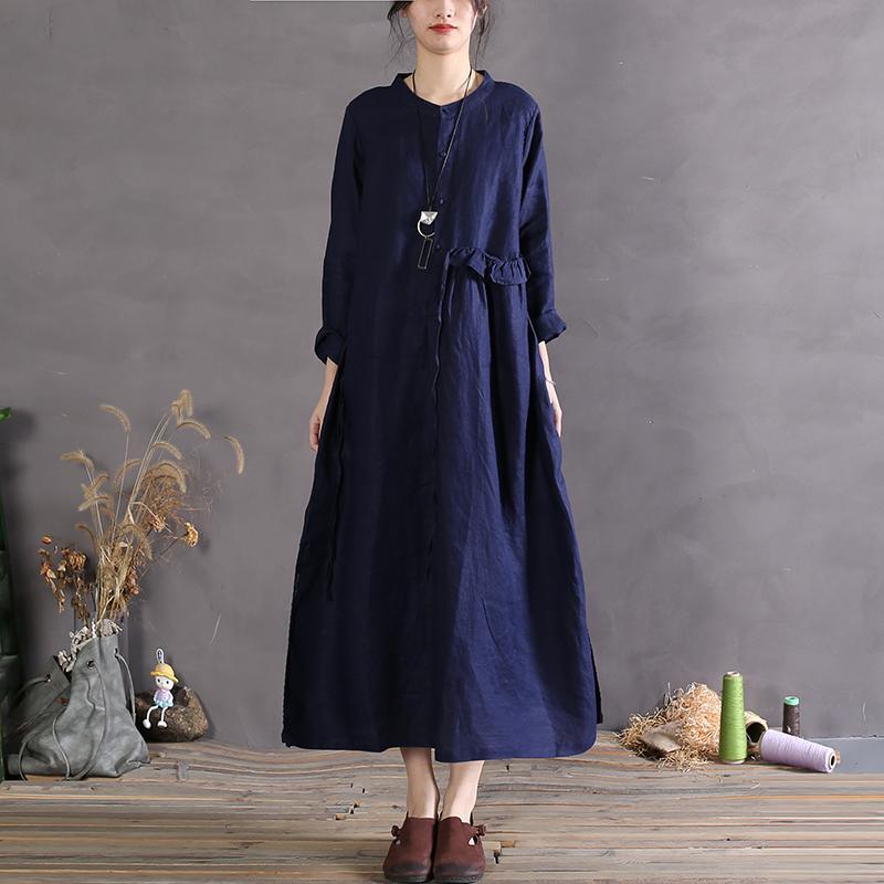 Mc | Vintage maxi dress with short sleeves.