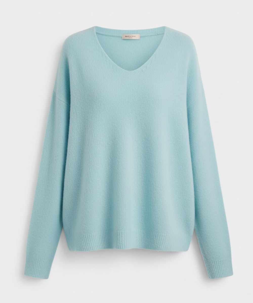 Mia | Women's Long-Sleeved Sweater – Simple, Chic, and Comfortable Style
