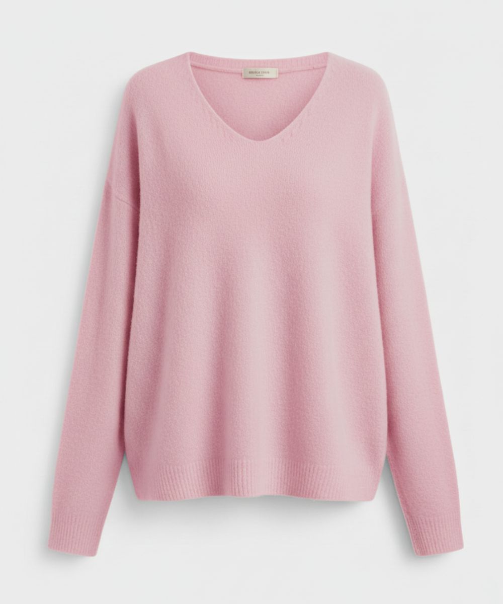 Mia | Women's Long-Sleeved Sweater – Simple, Chic, and Comfortable Style