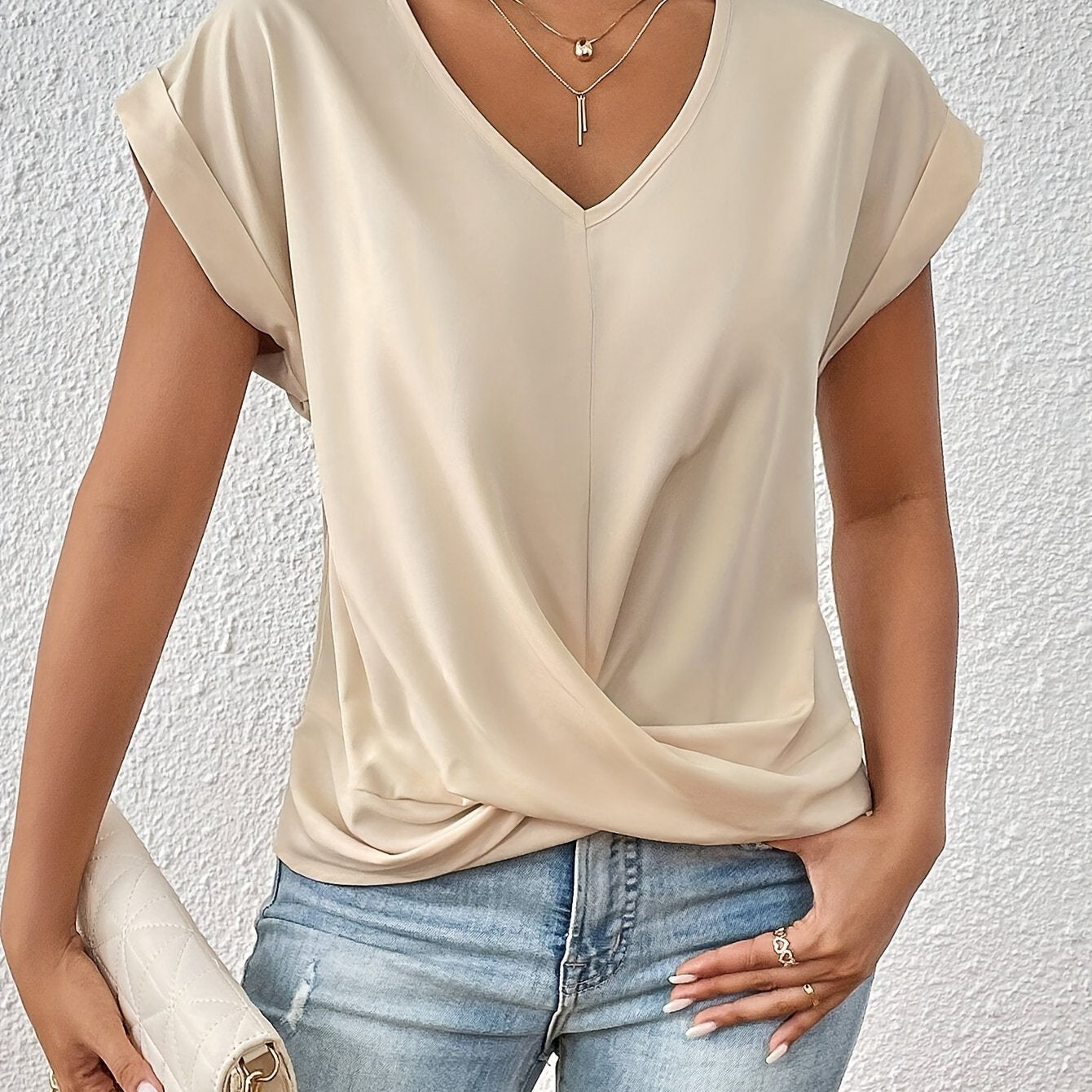 T-shirt - Cotton-polyester blend & Soft shape