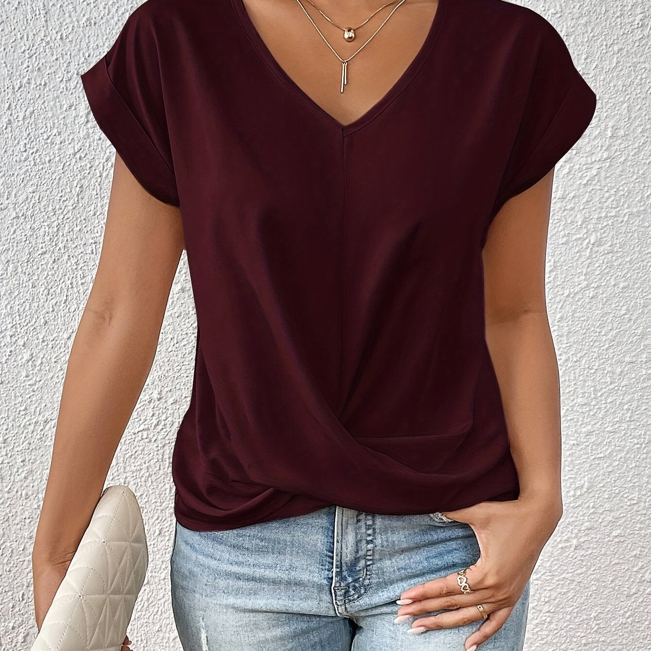 T-shirt - Cotton-polyester blend & Soft shape