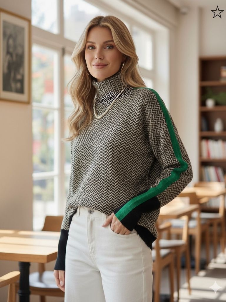 Tara | Elegant and Comfortable Women's Turtleneck Sweater