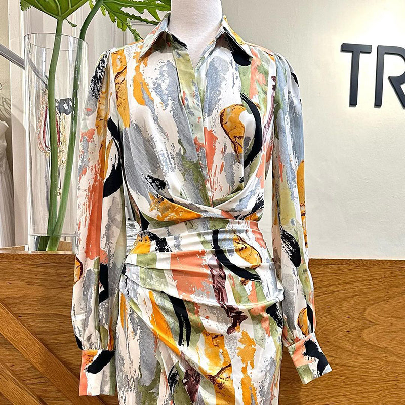 LP | Elegant printed midi dress Rosalie