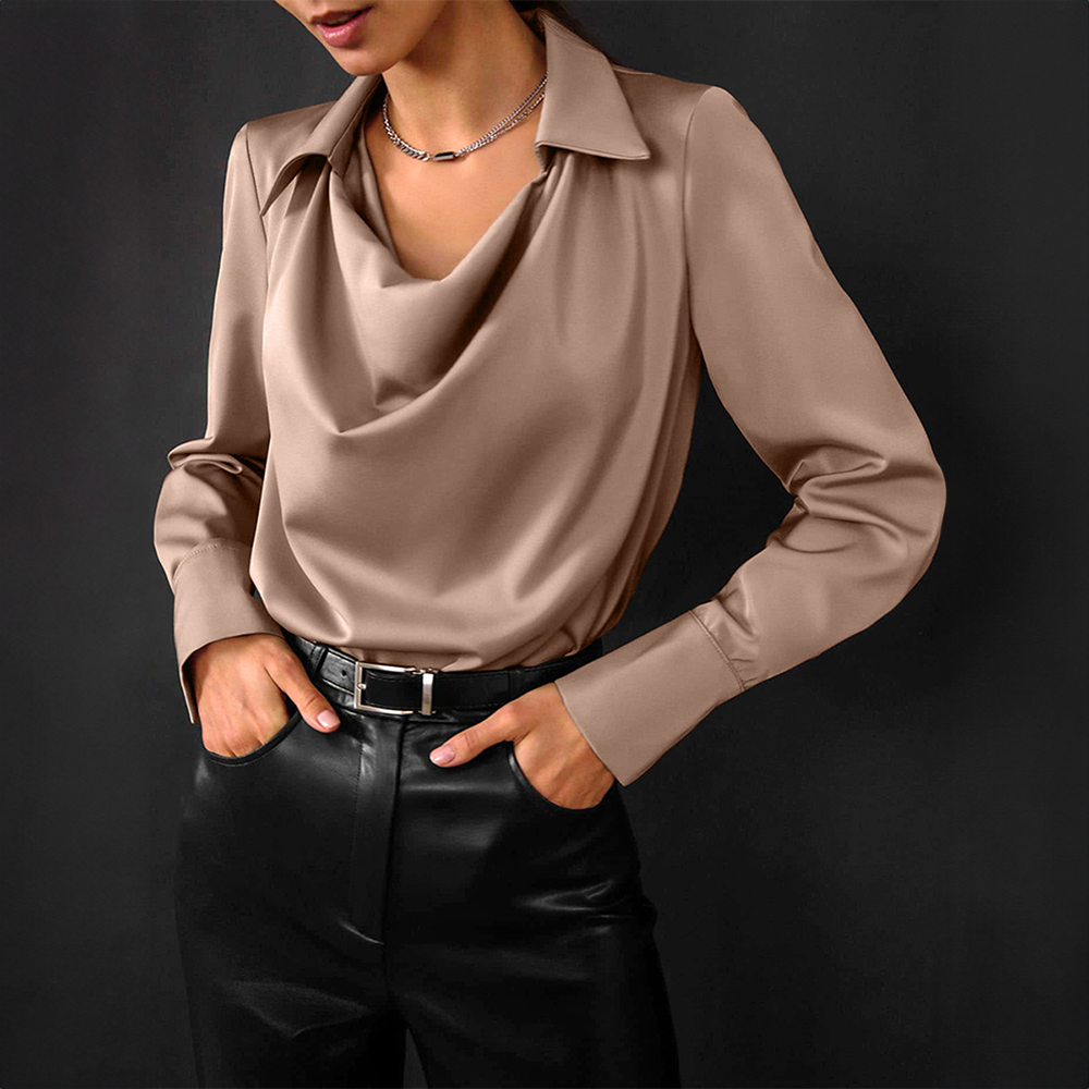 Milana - Elegant silk blouse for women
