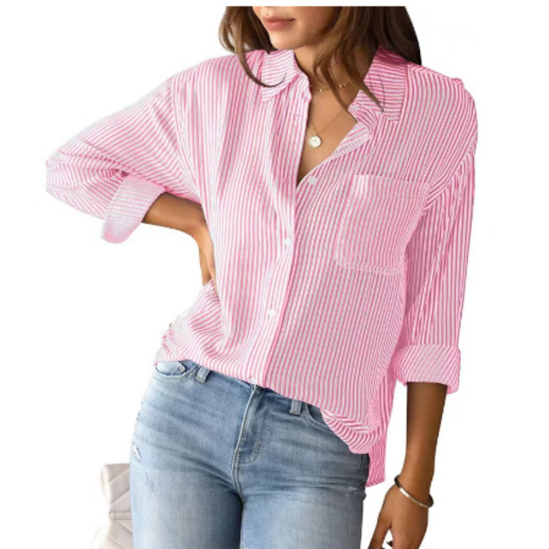 Jet | women's casual striped blouse
