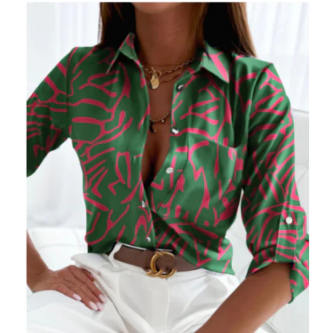 Galen | Women's blouse | Blue