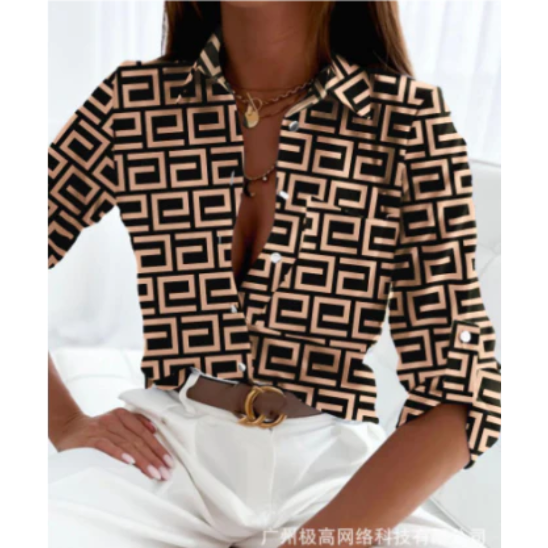 Galen | Women's blouse | Blue