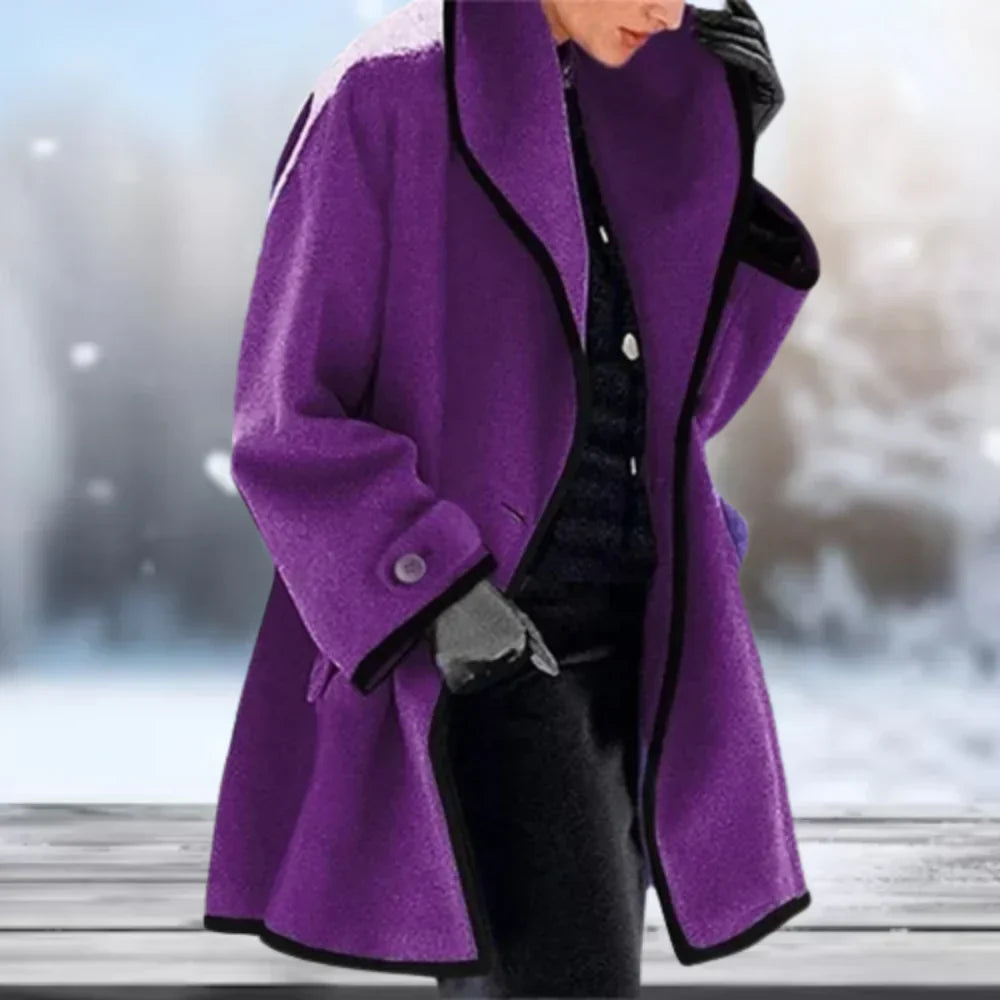 Carmel | Women's Retro Chic and Comfortable Wool Coat