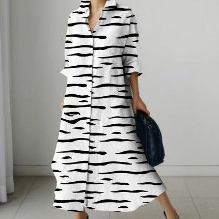 LP | Elegant shirt dress for women