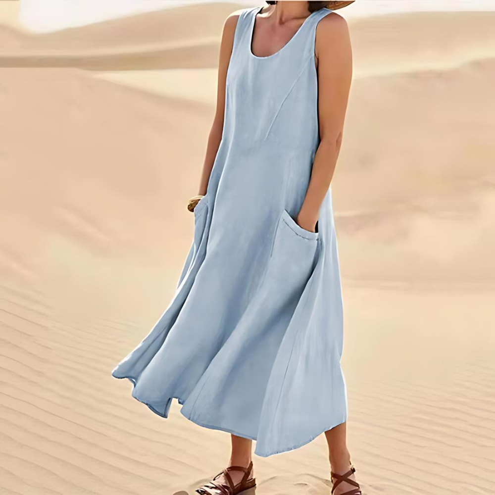 LP | Airy summer dress with pockets