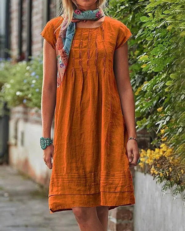 Maisie - Casual vintage linen dresses for women
