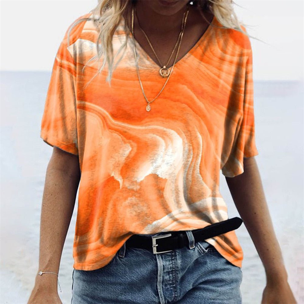 LP | boho-style summer T-shirt