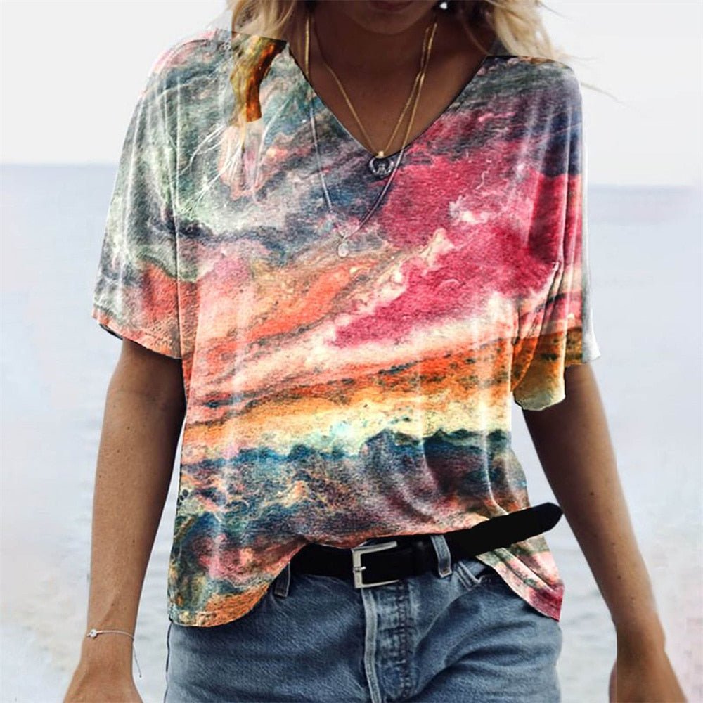 LP | boho-style summer T-shirt