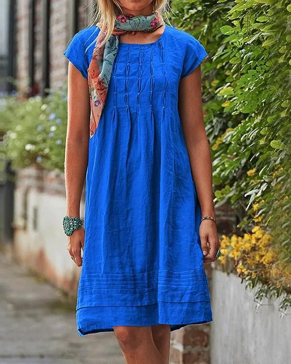 Maisie - Casual vintage linen dresses for women