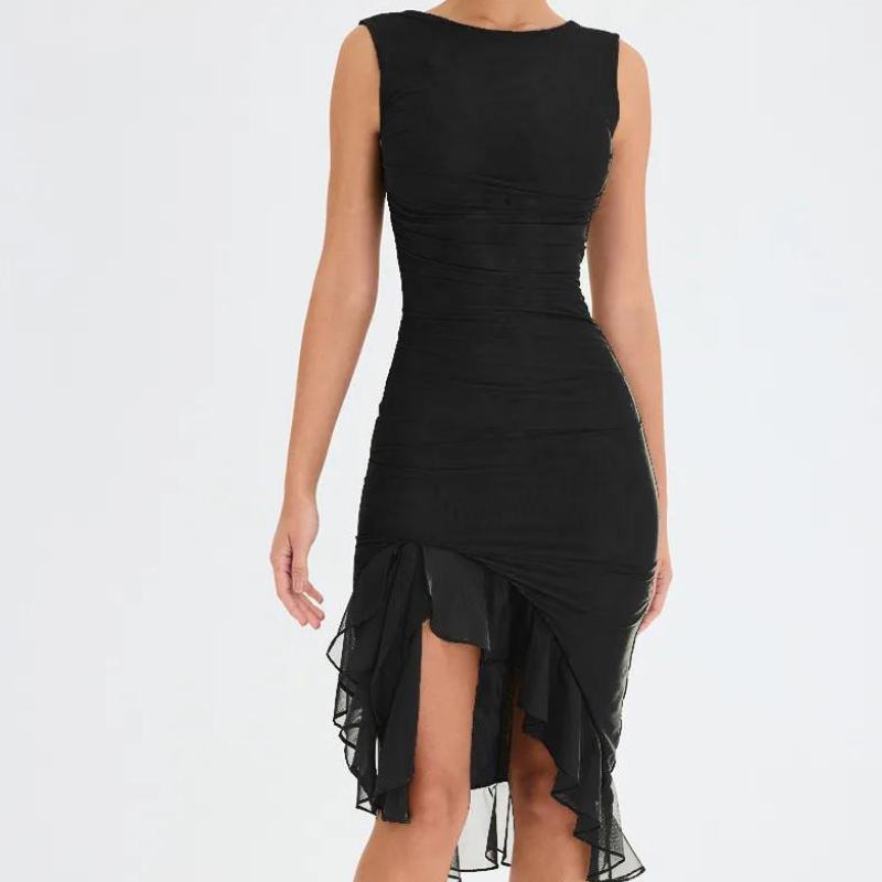Wrinkled dress