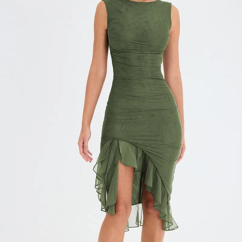 Wrinkled dress