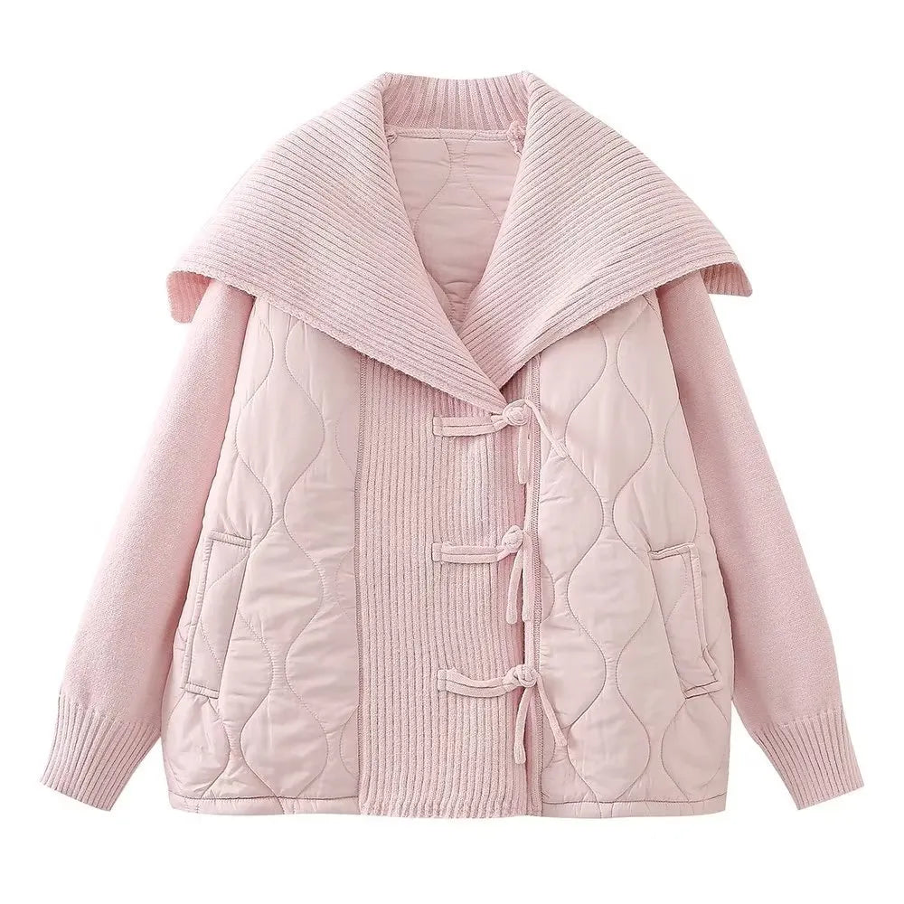Zamma | Women's Oversized Sweater with Casual Sailor Collar