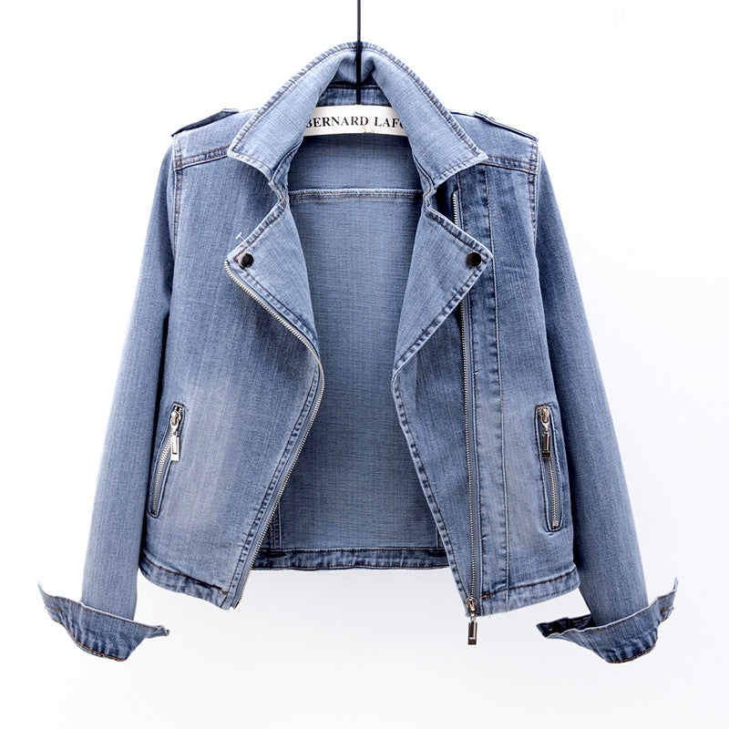 Aerin | Chic and Comfortable Women's Washed Denim Jacket