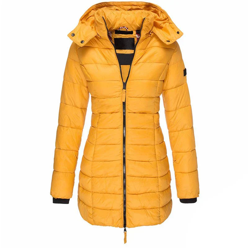 Zara | Chic and Comfortable Women's Hooded Down Jacket