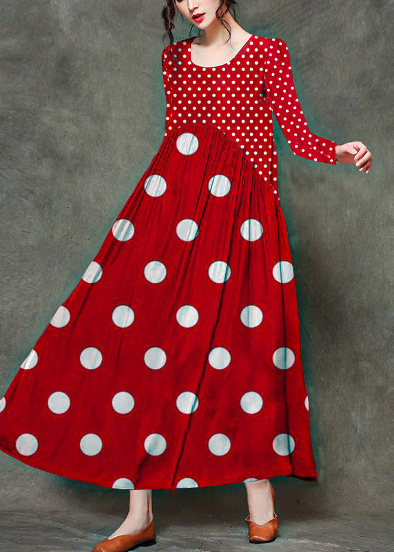 Mitchi - Long sleeveless dresses with round neck and ruffles