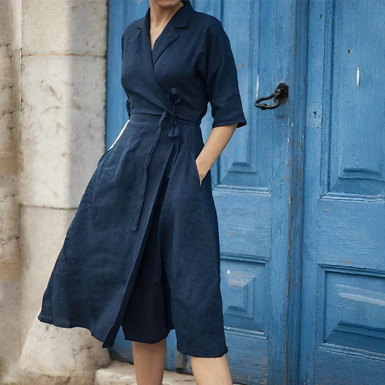LP | Elegant casual mid-length dress