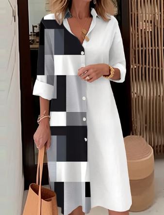 Anna - Abito a camicia elegante
