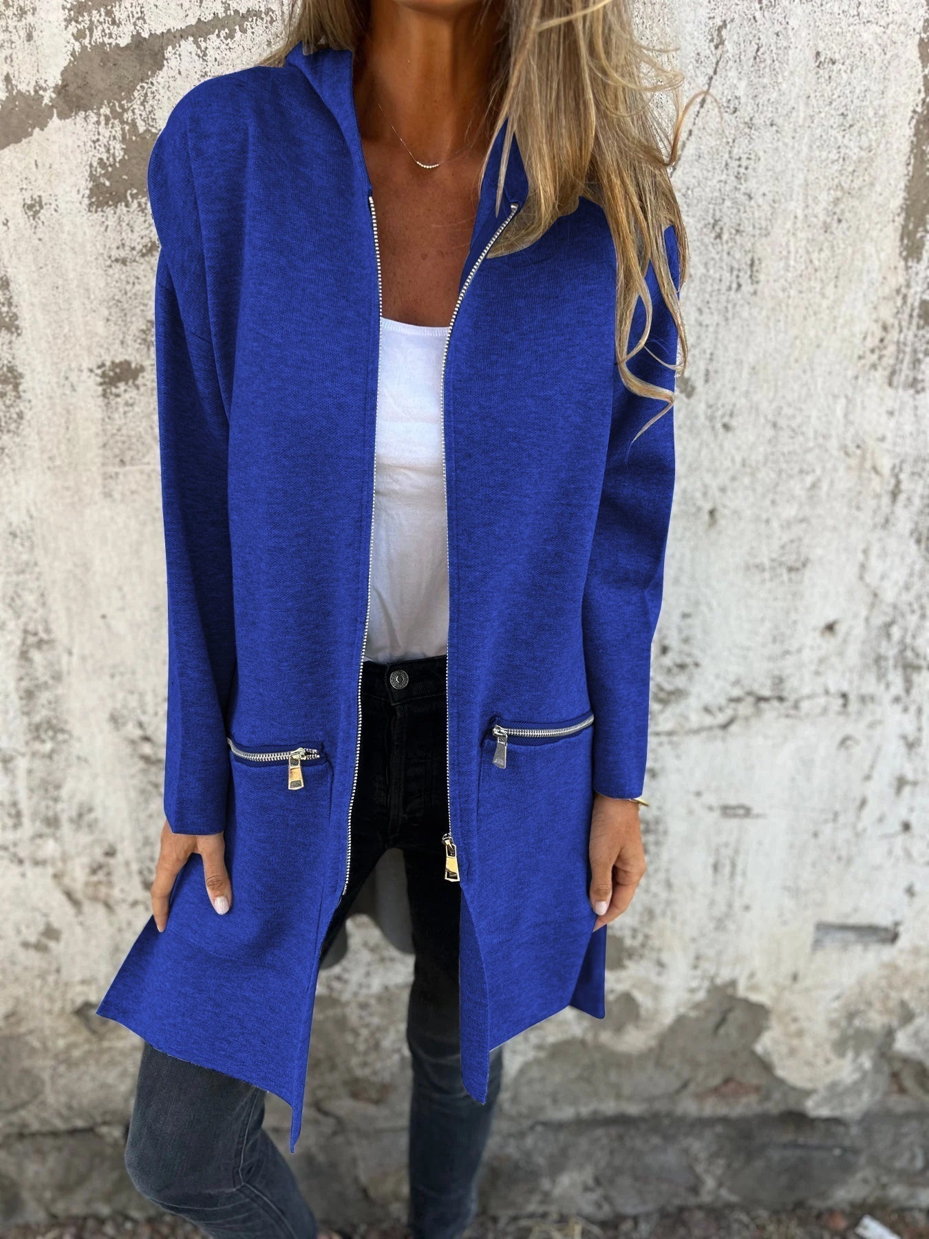 Laurenne | Chic and Comfortable Modern Long Jacket for Women