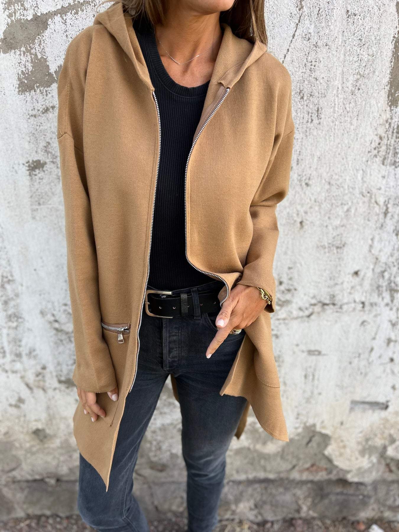 Laurenne | Chic and Comfortable Modern Long Jacket for Women