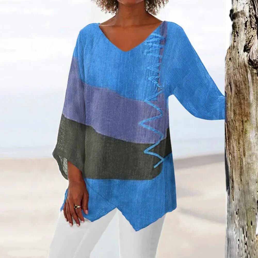 LP | Lavigne - Elegant three-color shirt