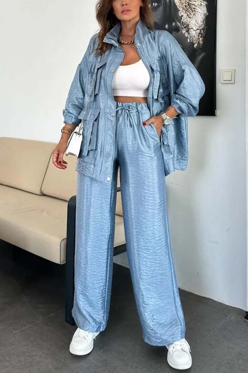 Violaine | Set giacca e pantaloni oversize alla moda