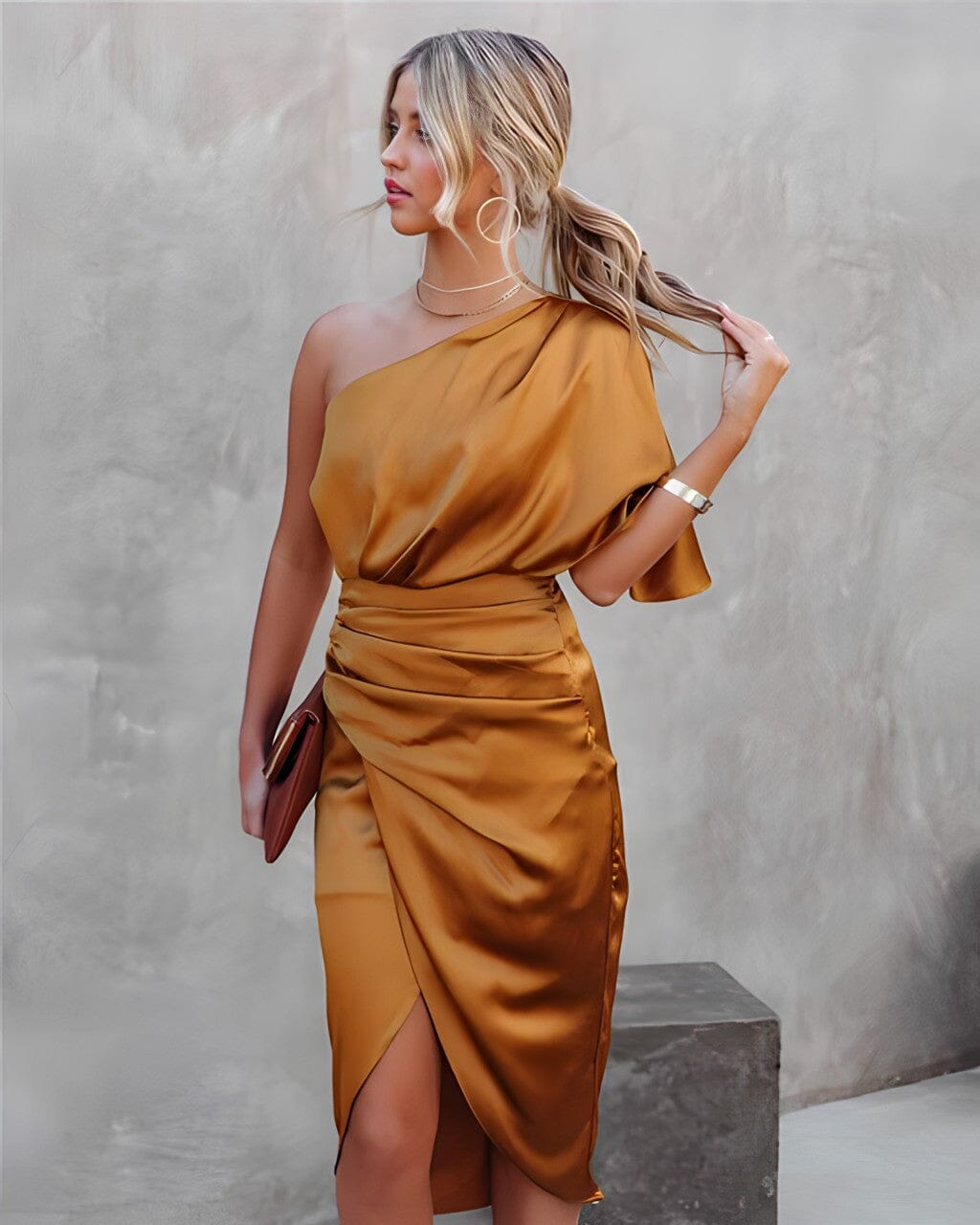 LD | Elegant asymmetrical dress
