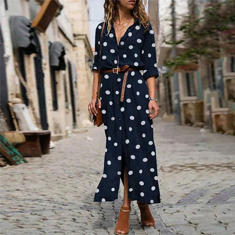 Freja - Polka dot dress