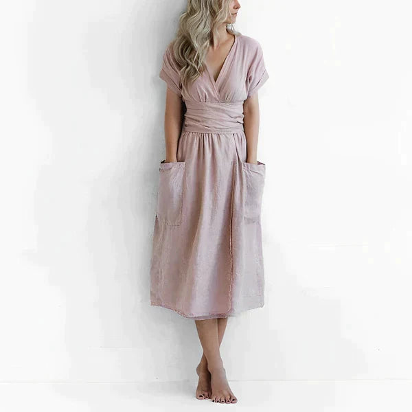 Mc | Elegant dress in linen