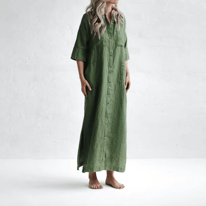 LP | Comér - Elegant green dress