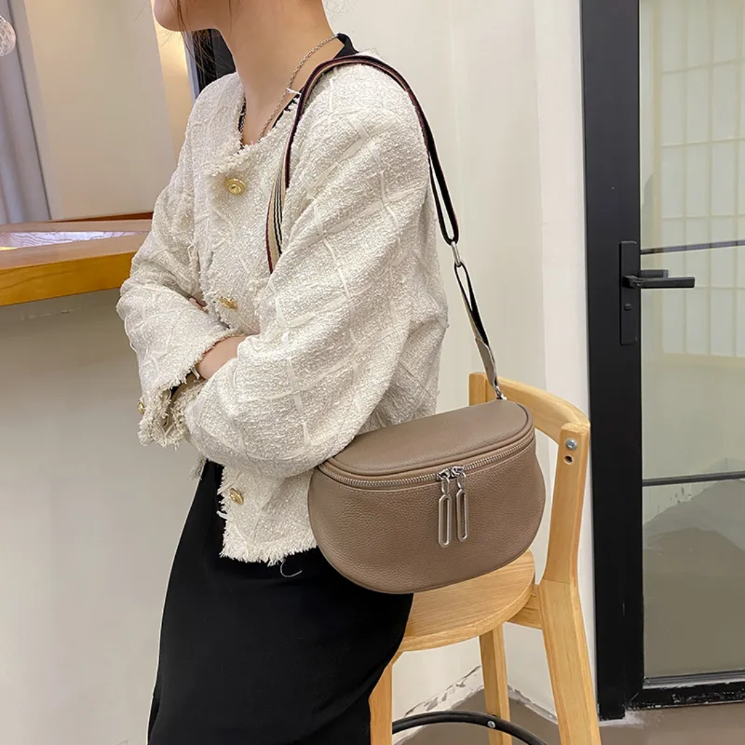 Lucy Leather Saddlebag | Cute and trendy